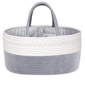 Baby Diaper Caddy Organizer: ABenkle Handmade Rope
